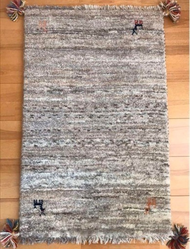 【良品】定価48000円　アルパカ　絨毯