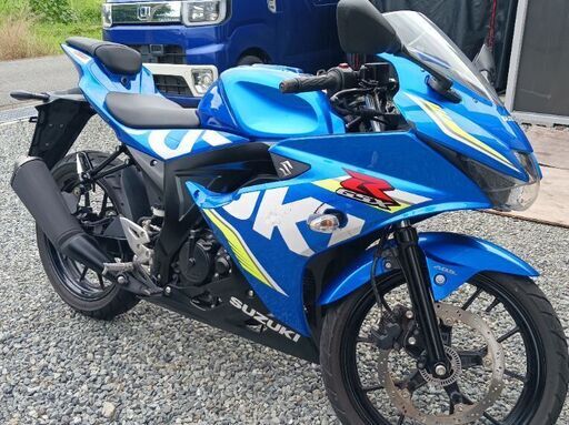 低走行9350.GSx-R125好調.始動動画有ります