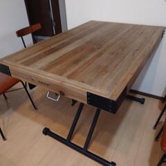 定価8万円 UPTOWN リフティングテーブル PULLEY(プーリー) 幅140cm