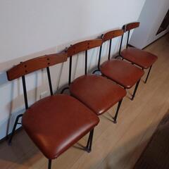 定価¥12,100 niko and 幅48.5cm ダイニングチェア2 リビングテリトリーシリーズ