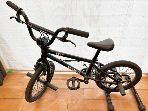 BMX【ARESBIKE アーレスバイク　\nキッズ16インチ】フラットランド