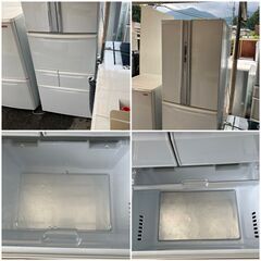 【洗浄 除菌済み】配送無料♬426㍑ フレンチドア 観音扉 ６ドア 大冷蔵庫 東芝製 （日時指定Ok） 洗浄 除菌済み】配送無料♬426㍑ フレンチドア 観音扉 6ドア 大