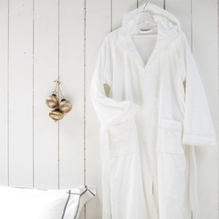 【新品未使用】ボーモント&ブラウン❤バスローブ　2点セット　フード付