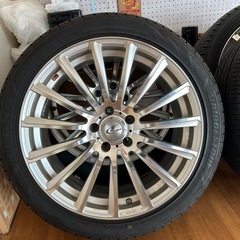 値下げしました！30前期アルファードに履いていた タイヤホイールセット
