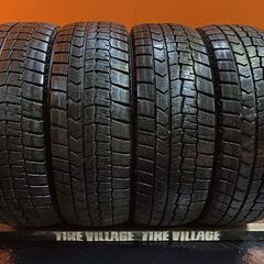 DUNLOP WINTER MAXX WM02 205/60R16 16インチ スタッドレス 4本 23年製 バリ溝 SAI ステップワゴン ジューク ヴォクシー等　(VTN089)