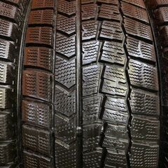 DUNLOP WINTER MAXX WM02 205/60R16 16インチ スタッドレス 4本 23年製 バリ溝 SAI ステップワゴン ジューク ヴォクシー等　(VTN089)