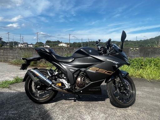 ジクサー SF250 GIXXER   バイク本体　走行距離9500㌔　大分県
