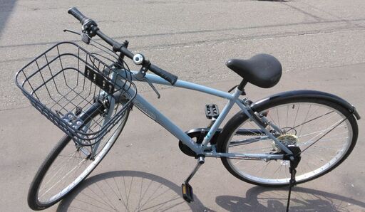 【売約済み】27インチ  中古 自転車 11,800円 6段切替 鍵 ライト付 新規防犯登録料コミ 367