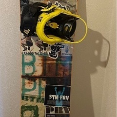 スノーボードバインディングセット