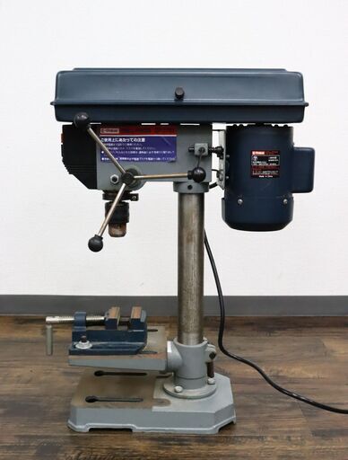 【ジモ取引終了9/6】≪C220ジ≫通電OK E-Value 卓上小型ボール盤 DRILL-PRESS DP-375V 電動ドリル 工具/電動工具 工業用品/業務用品 DIY用品 現状品