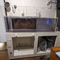 120cm　アクリル水槽　水槽台付き