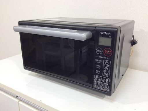 (8/30受渡済)JT9373【ユアサプライムス 電子レンジ】美品 2022年製 RE-K6518YF 家電 キッチン 縦開き フラットテーブル