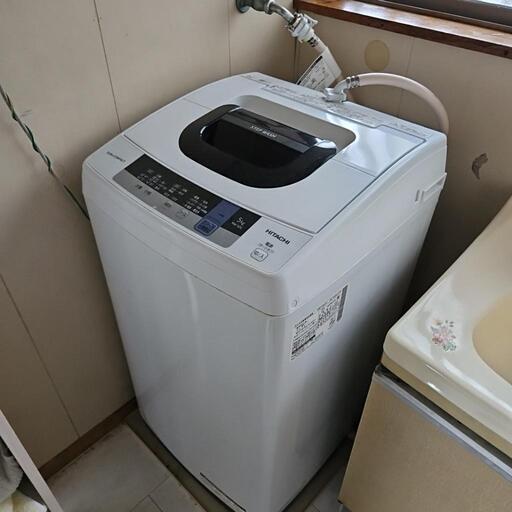HITACHI 洗濯機 5kg NW-50C 2019年製