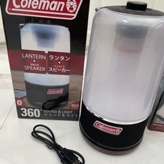 コールマン　キャンプ用品　ランタンスピーカー　