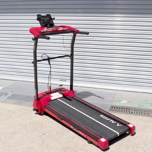 T296) アルインコ 電動ウォーカー ランニングマシン AFW3022J 最大速度6km キャスター付き 折り畳み可 心拍数センサー ウォーキング 有酸素