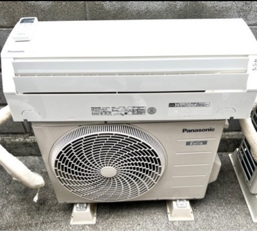 [中古］　パナソニック、6畳エアコン、取り付け工事込み、3ヵ月保証付き