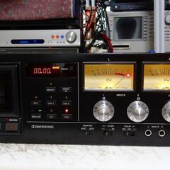 ＴＡＳＣＡＭ　業務仕様３ヘッドオートリバースデッキ　１１２ＲＭＫⅡ  程度上　動作安定　簡易整備済み