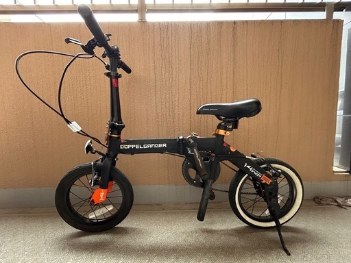 ドッペルギャンガー　折りたたみ自転車　キャリーケース付き