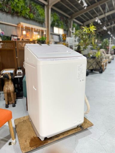 ★HITACHI 日立★ 洗濯機 BW-X90J 2023年 ９㎏ 高年式！ 大容量 美品 マットホワイト ビートウォッシュ