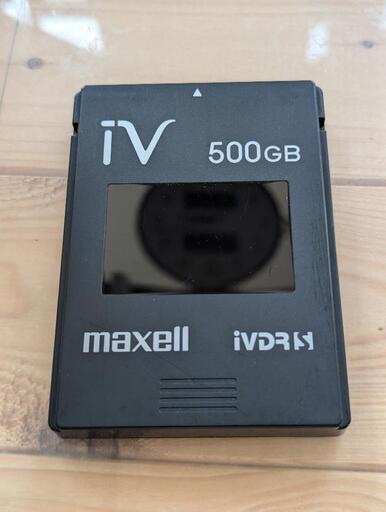 maxell ivdr-s 500GB  日立録画用HDDカセット