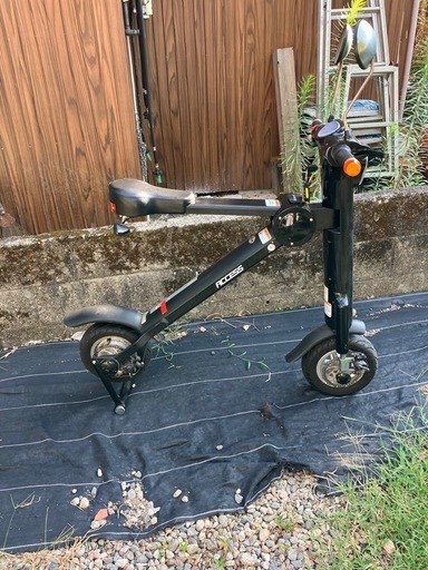 電動バイク黒原付
