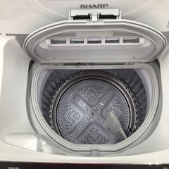 SHARP シャープ 縦型洗濯乾燥機 ES-TX5DJ-W 2019年製【トレファク 川越店】