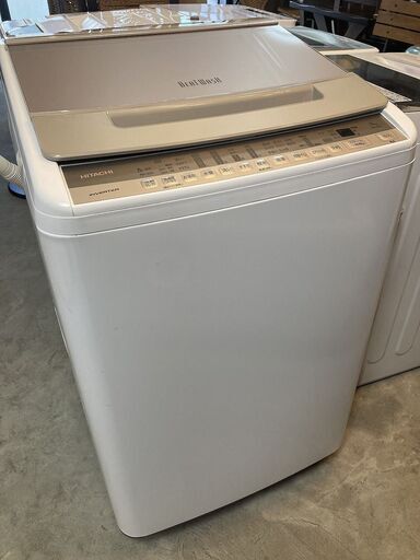 ■ioy0826■日立　全自動電気洗濯機　BW-V90F　ビートウォッシュ　9kg　2020年製■
