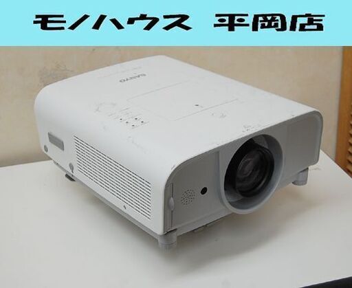 訳あり ① SANYO 液晶プロジェクター LP-XT35L 本体のみ ホワイト 天吊り金具付き 投映・音出し確認済み サンヨー 札幌市 清田区 平岡