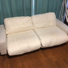 無印良品 2.5シーター ソファ シーター・フェザー・ポケットコイル