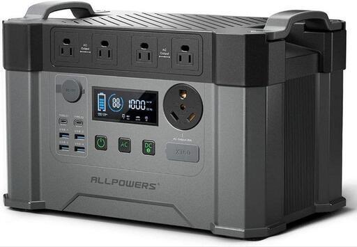 ♦災害の備え♦無停電電源装置\u0026ポータブル電源 2400W 新品未使用品
