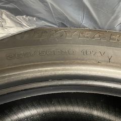 8/30まで 265 50R20 夏タイヤ