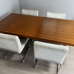 【配送料込】アクタス　ウォルナット　ダイニング　テーブル　作業台