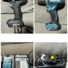 マキタ　充電式ドライバドリル　DF484・XFD10　2台セット　& BT & 充電器　フルセット　　　