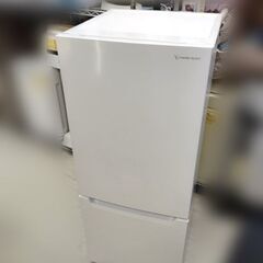 ヤマダセレクト 冷蔵庫 117L 2022年製 YRZ-C12H1 2ドア 右開き ホワイト 100Lクラス 家電 ヤマダ電機  札幌市 中央区 南12条店