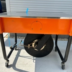 【引取り限定】MEIWA 明和 半自動梱包機 MODEL-MX バンド結束 梱包機