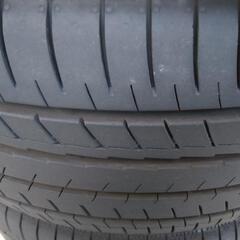 タイヤ代工賃全部込み!　225/45R18　ヨコハマタイヤブルーアースGT中古タイヤ4本セット!