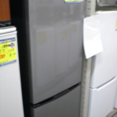 （☆ジモティ特典あり☆）アイリスオオヤマ　2ドア冷蔵庫１６２L　２０２１年製　KRSE-16A-BS　シルバー　48ｃｍ幅　　　　高く買取るゾウ八幡東店