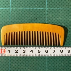 「上野　十三や」つげ櫛 お譲りします 上野 十三や」つげ櫛 お譲りします