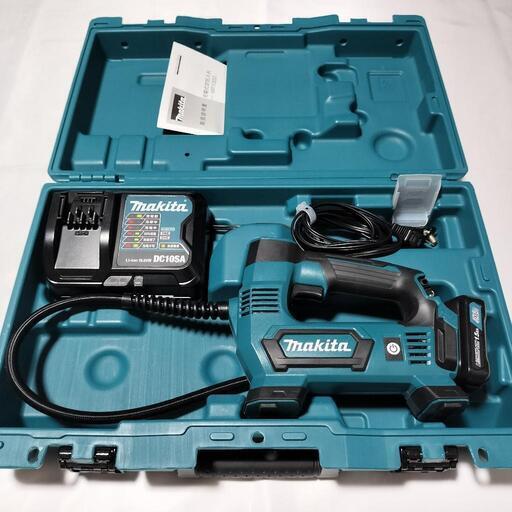 マキタ 充電式空気入れ MP100DSH 10.8V バッテリー 充電器 ケース