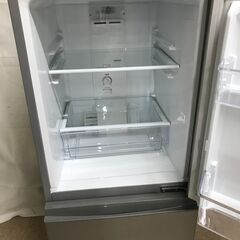 【北見市発】アクア AQUA ノンフロン冷凍冷蔵庫 AQR-13H(S) 2019年製 126L シルバー 一人暮らし (E2997wY)