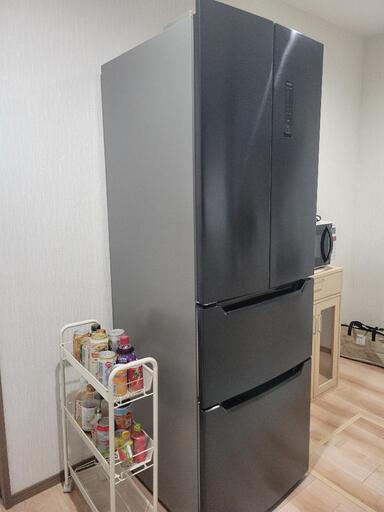 アイリスオーヤマ320L両開き冷蔵庫