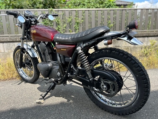 ⭐️250TRカスタム車⭐️チェーン・ハンドル・ミラー・プラグなど新品⭐️快調⭐️ ⭐️250TRカスタム車⭐️チェーン・ハンドル・ミラー・プラグなど新品