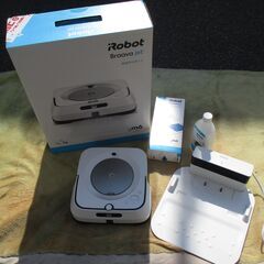 ☆アイロボット iRobot Braava m6138 床拭きロボット 自動掃除機 ブラーバ◆留守の間に部屋中綺麗に！留守番よろしく！ロボットクリーナー
