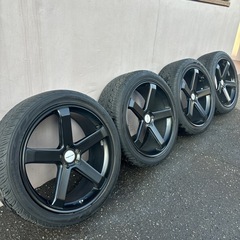 HYPERION ハイペリオン 22インチ4本 ホイールセット114.3