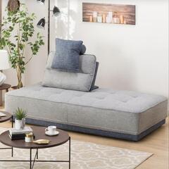 ニトリ アイランドソファベッド（布張りソファベッド）美品