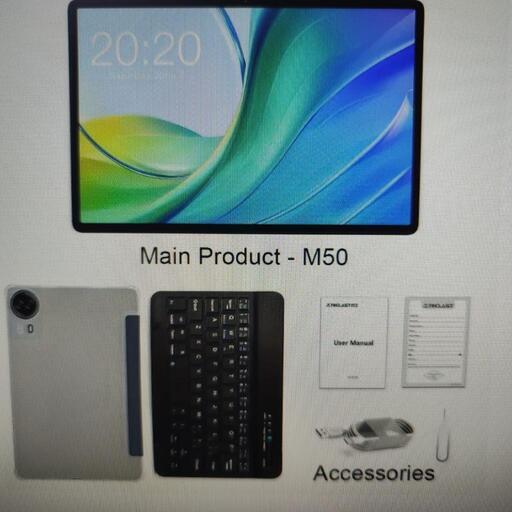【新品 未使用 未開封】タブレット＋キーボード＋タブレットケース付き Teclast M50 6GB+128GB