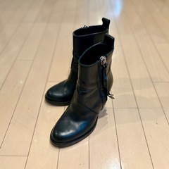 美品　Acne Studious レザーブーツ