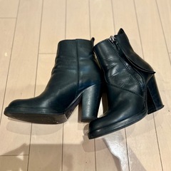 美品　Acne Studious レザーブーツ