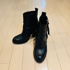 美品　Acne Studious レザーブーツ