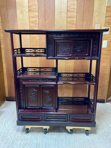 飾り棚　アンティーク家具